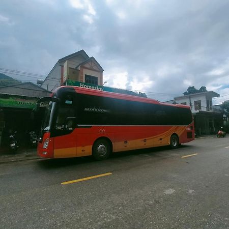 Hoa Son Tra Hotel Mu Cang Chai Exterior foto